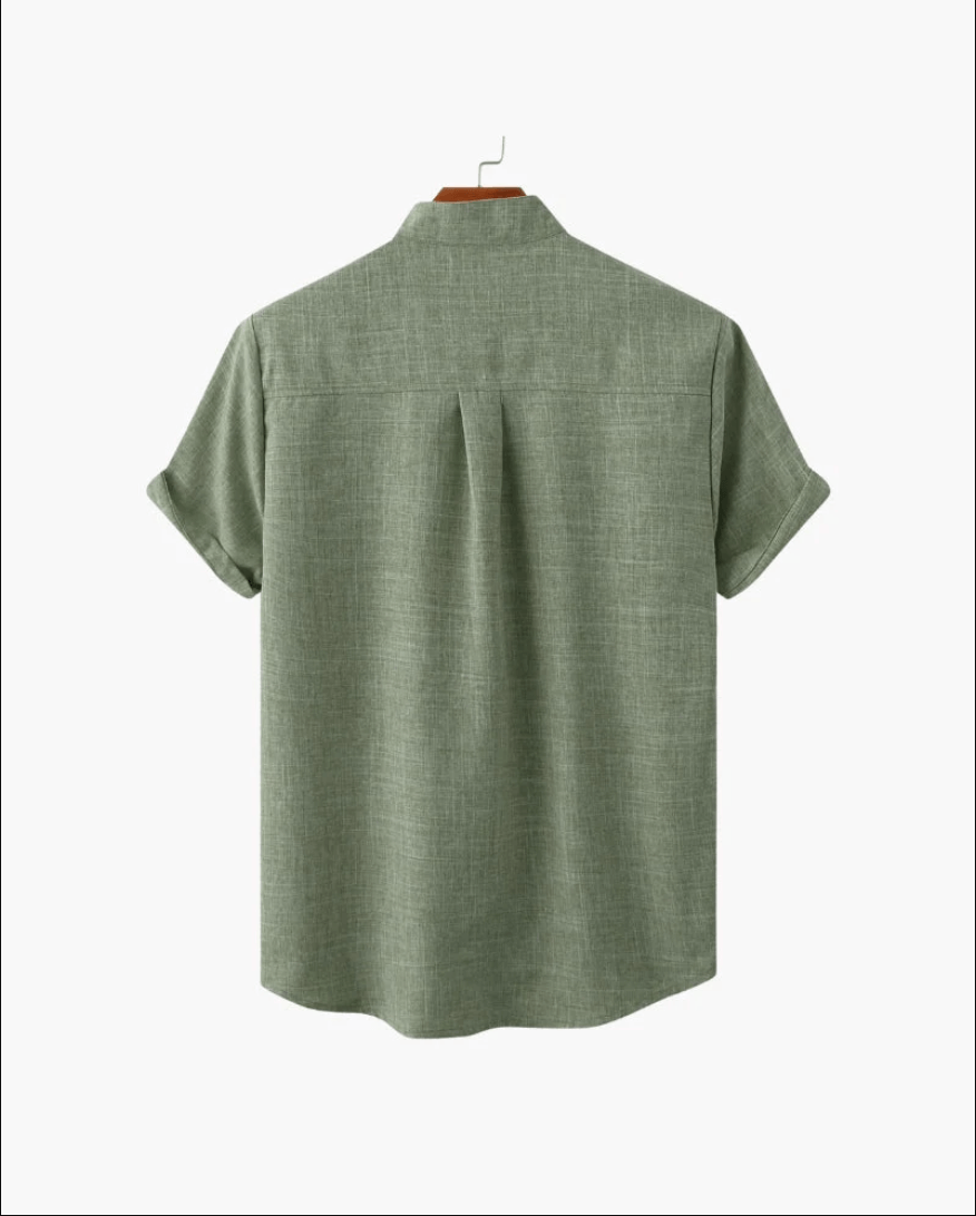 Das Mandarin-Kragenpolo Mark