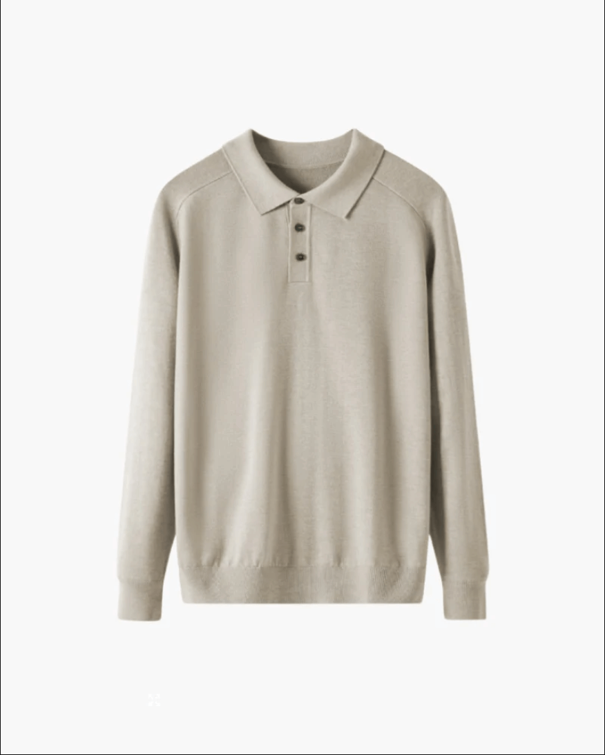 Polo aus 100 % Premium-Wolle