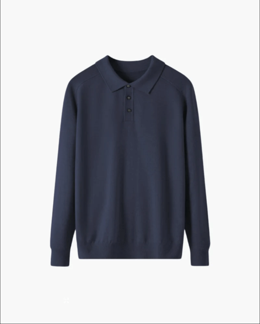 Polo aus 100 % Premium-Wolle