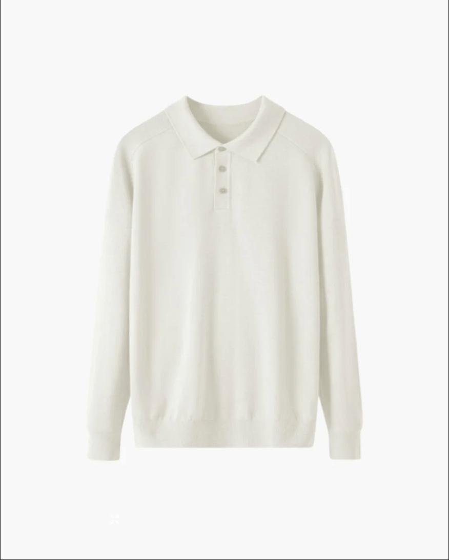 Polo aus 100 % Premium-Wolle