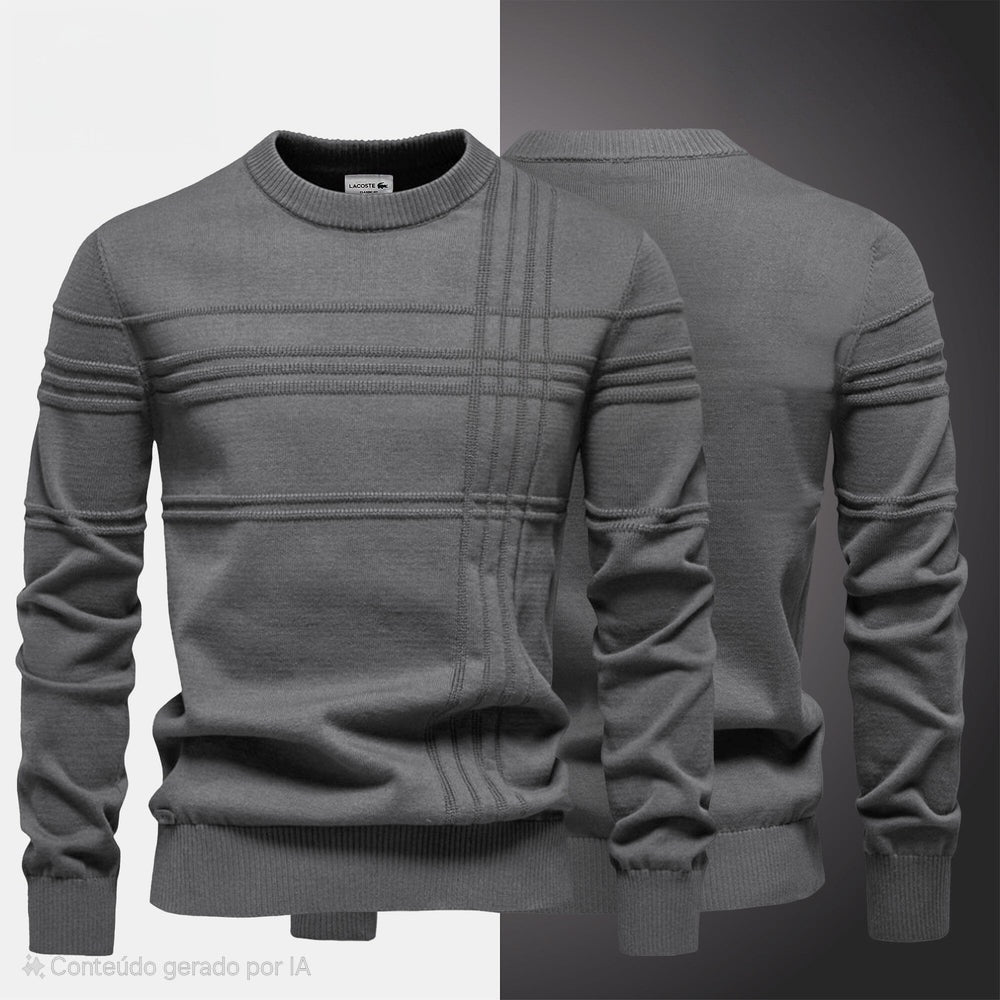 Strukturierter Herrenpullover (SALE/Abverkauf)