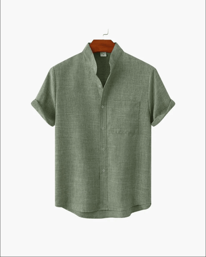 Das Mandarin-Kragenpolo Mark
