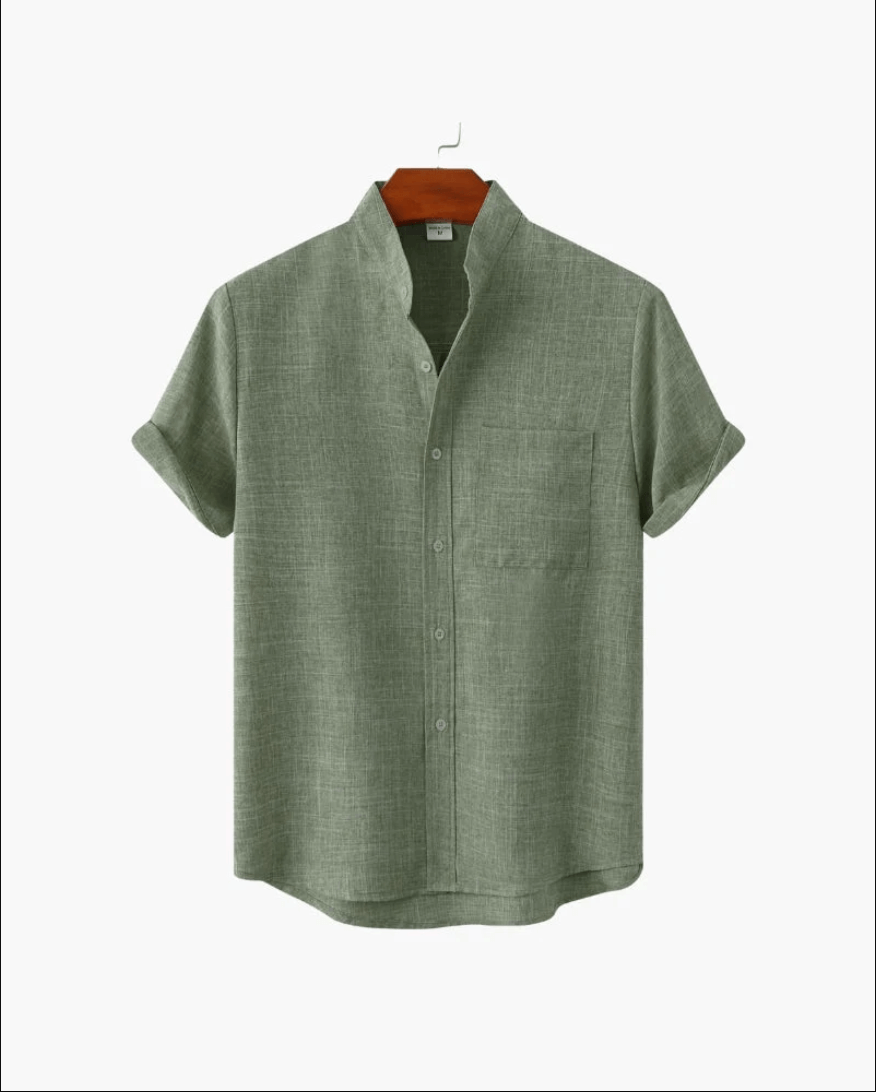 Das Mandarin-Kragenpolo Mark