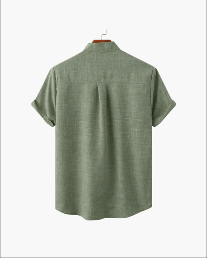 Das Mandarin-Kragenpolo Mark