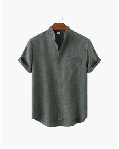 Das Mandarin-Kragenpolo Mark