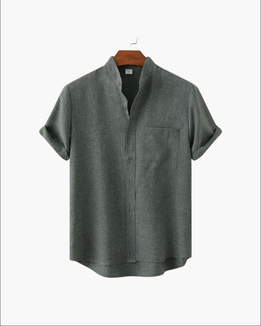 Das Mandarin-Kragenpolo Mark
