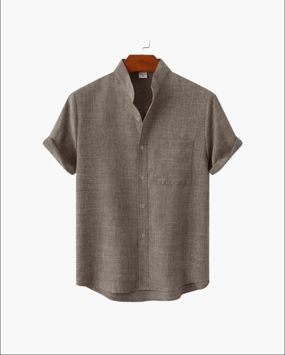 Das Mandarin-Kragenpolo Mark