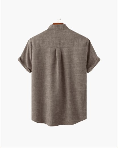 Das Mandarin-Kragenpolo Mark