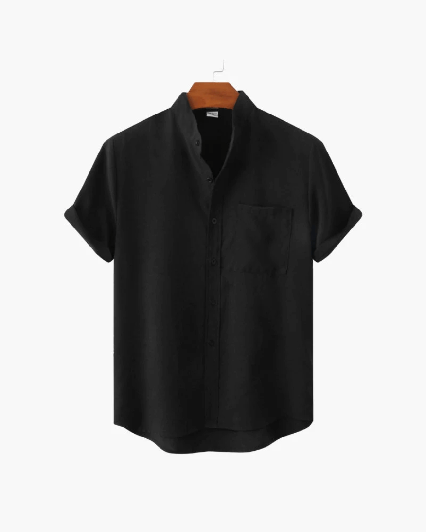 Das Mandarin-Kragenpolo Mark