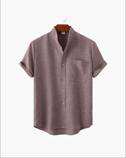 Das Mandarin-Kragenpolo Mark