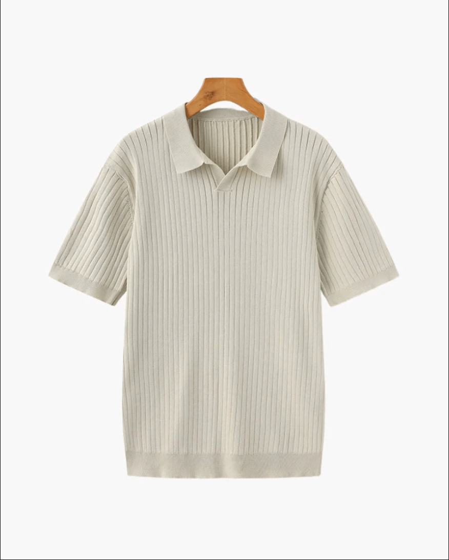 Premium Rippstrickpolo