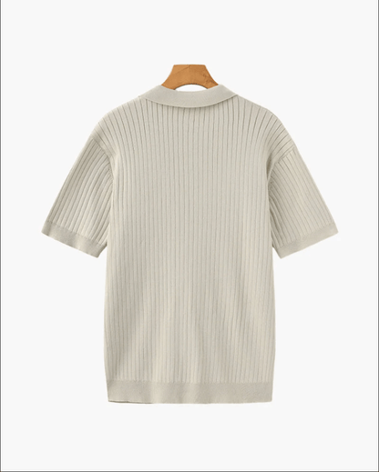 Premium Rippstrickpolo