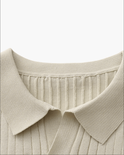 Premium Rippstrickpolo