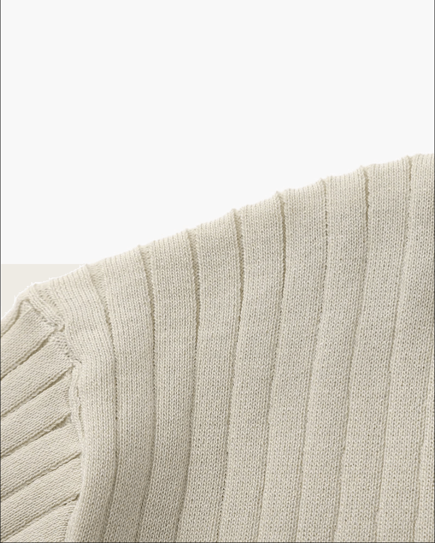 Premium Rippstrickpolo