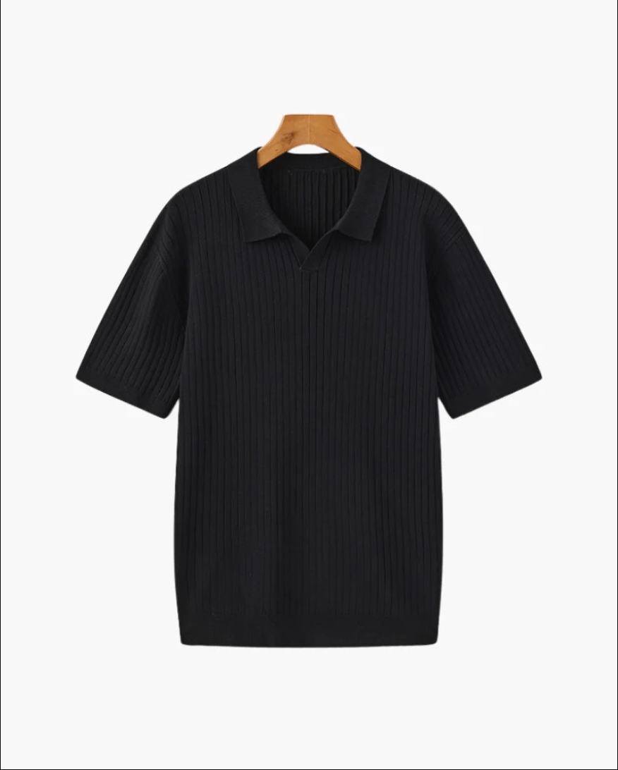 Premium Rippstrickpolo