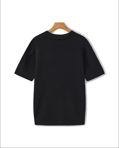 Premium Rippstrickpolo