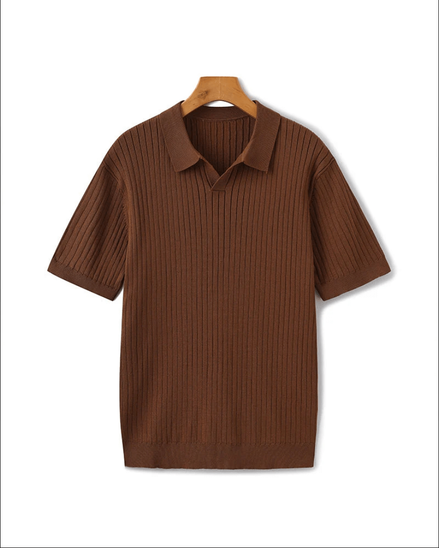 Premium Rippstrickpolo