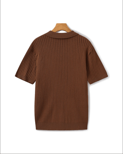 Premium Rippstrickpolo