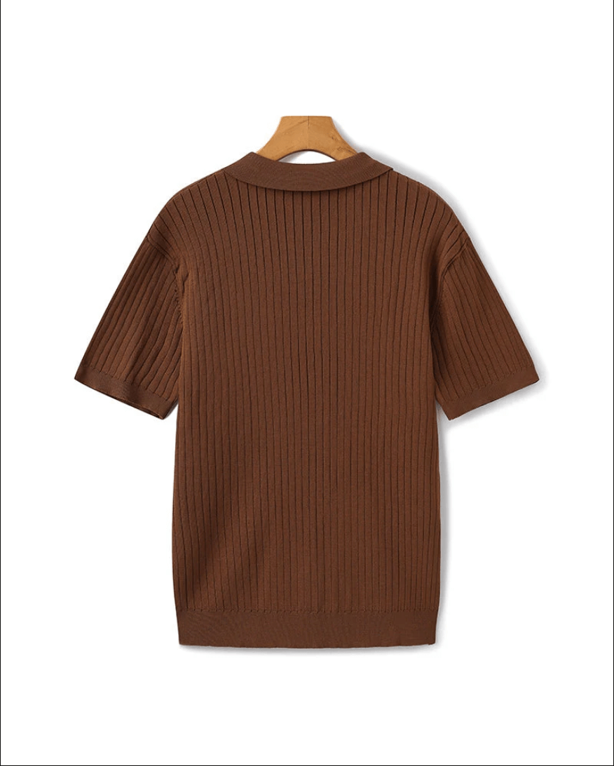 Premium Rippstrickpolo