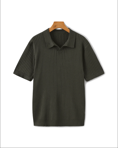 Premium Rippstrickpolo
