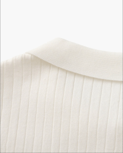 Premium Rippstrickpolo