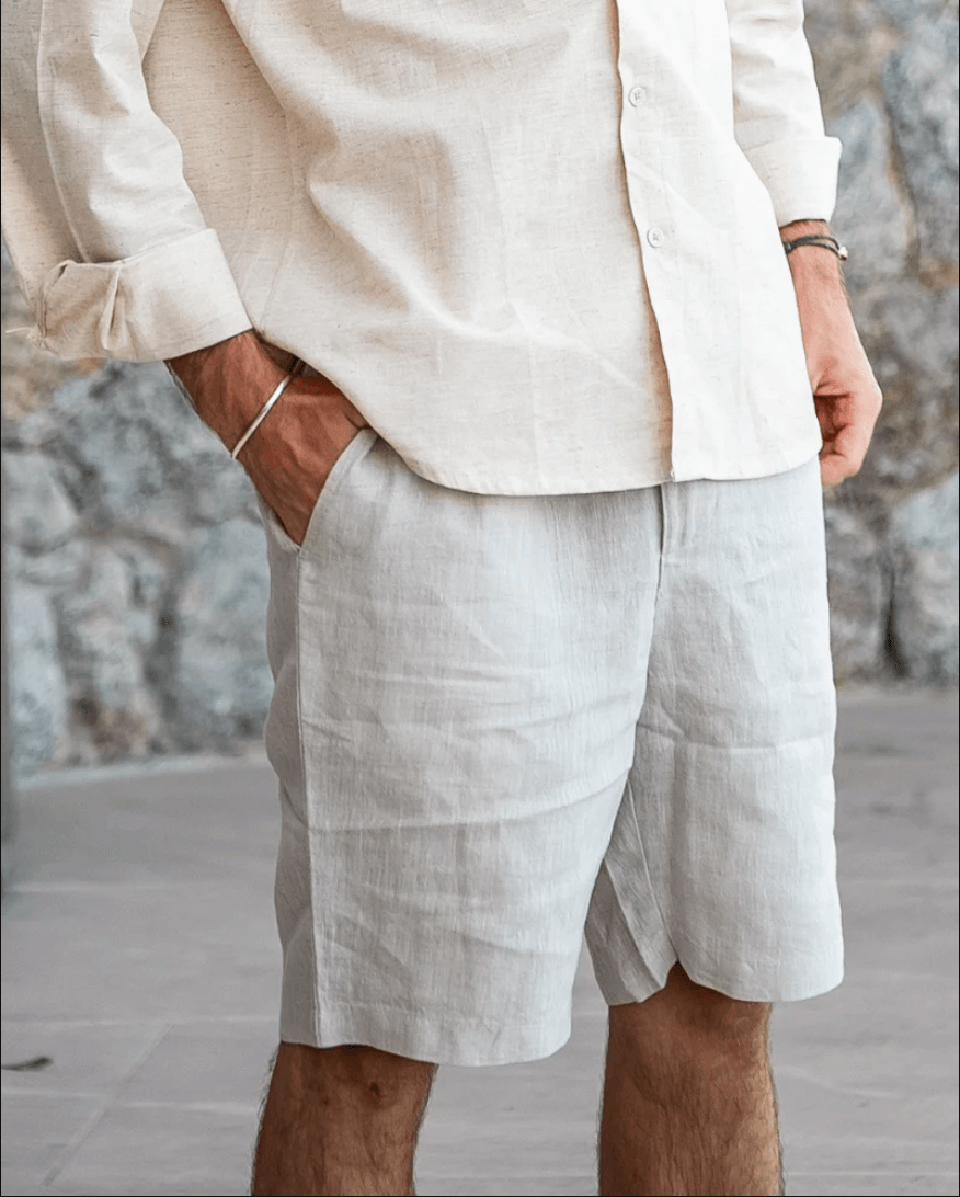 Casablanca  Premium Leinenshorts