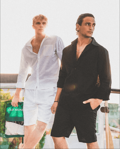 Casablanca  Premium Leinenshorts