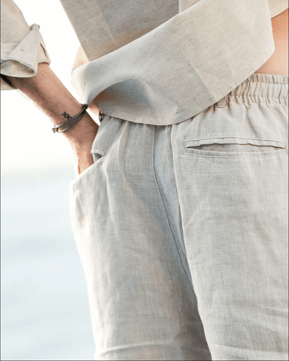 Casablanca  Premium Leinenshorts