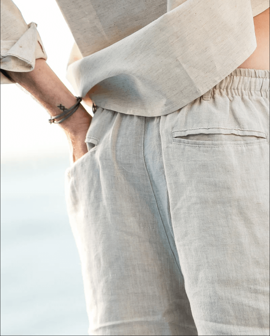 Casablanca  Premium Leinenshorts