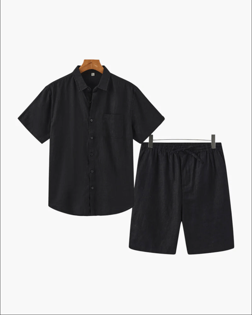 Leinen-Set (mit Shorts)