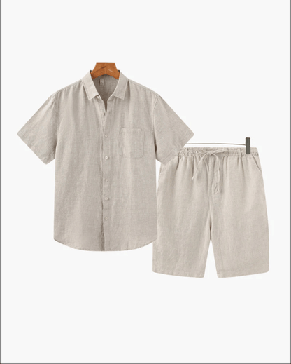Leinen-Set (mit Shorts)