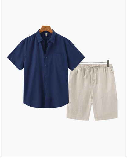 Leinen-Set (mit Shorts)