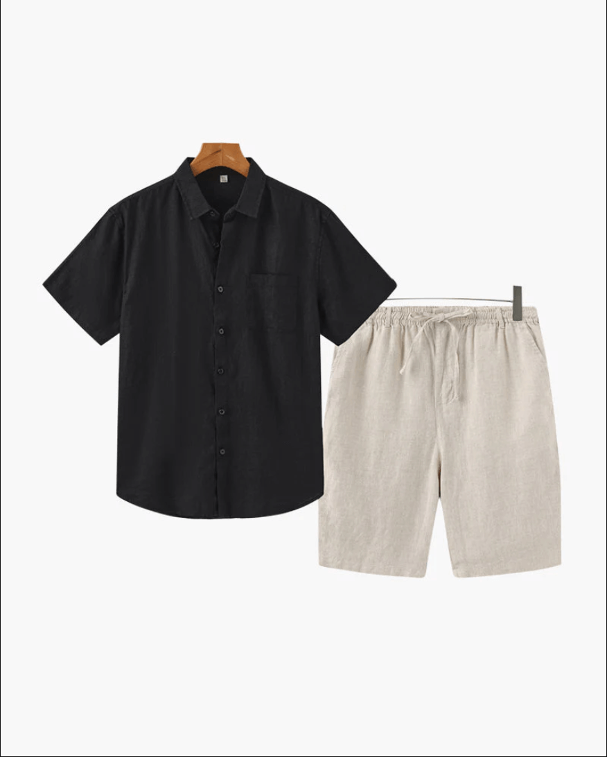 Leinen-Set (mit Shorts)