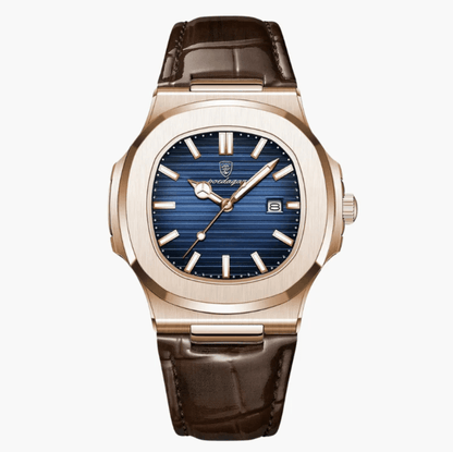 Moderner Mann LEDERUHR