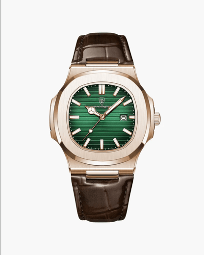 Moderner Mann LEDERUHR