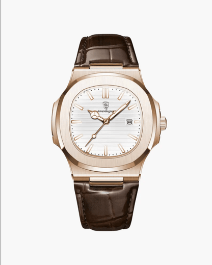 Moderner Mann LEDERUHR
