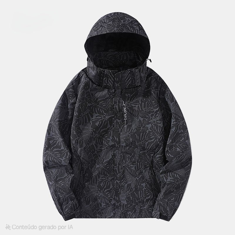 Kapuzen-Casualjacke